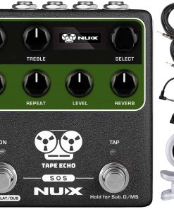 Pedal de Efectos de Delay de Cinta Briskdrop NUX NDD-7 -