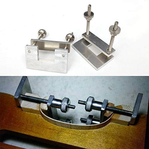 2pcs Herramientas para hacer violines Sargentos de lados de