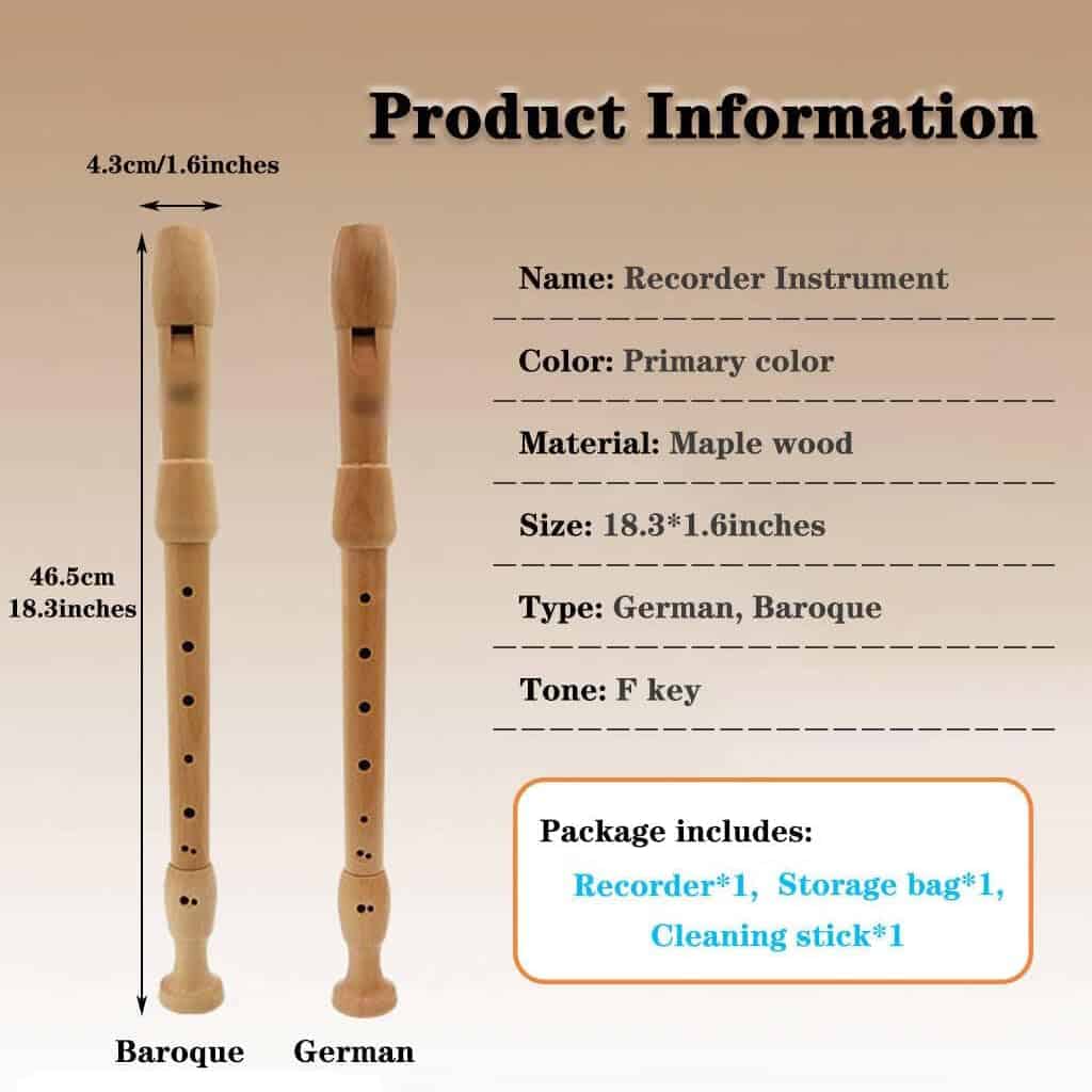 Instrumento de Grabación, Flautas de Grabación Alemanas de - Imagen 8