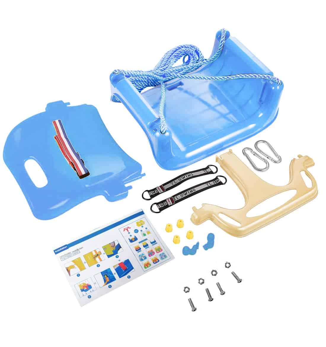 Columpio para Bebés Nets Tribe, Asiento de Columpio 3 en 1, - Imagen 10