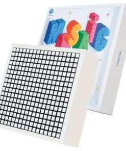 Cubo Mosaico GAN, 6x6, 36 Mini Cubos 3x3 con Placa de