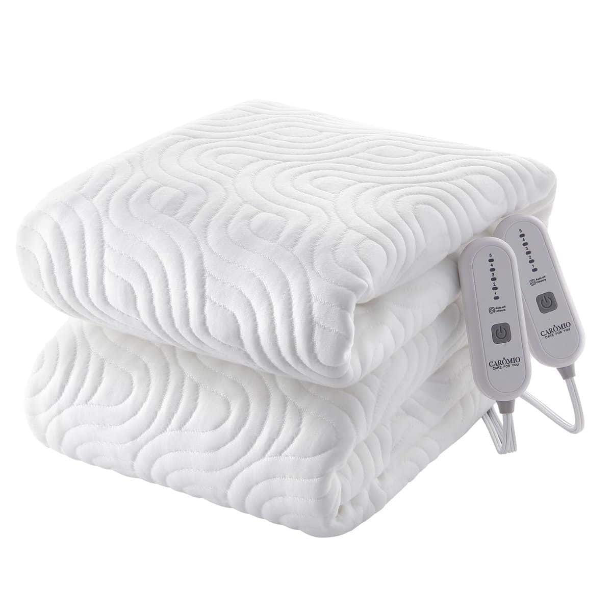 CAROMIO Colchón Térmico King - Cubierta de Colchón