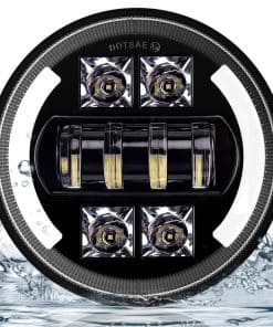 Faros delanteros LED de 7 pulgadas AUTOOMMO 5000Lms 60W con