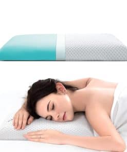 Almohada de espuma viscoelástica ultra delgada y plana