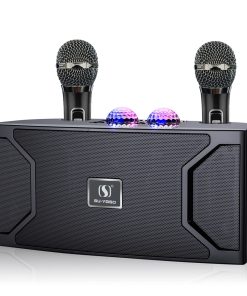 Máquina de Karaoke con Bluetooth y 2 Micrófonos