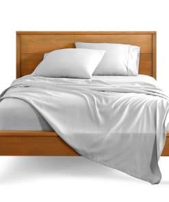 Juego de sábanas Bare Home Full - Juego de -Gris nube