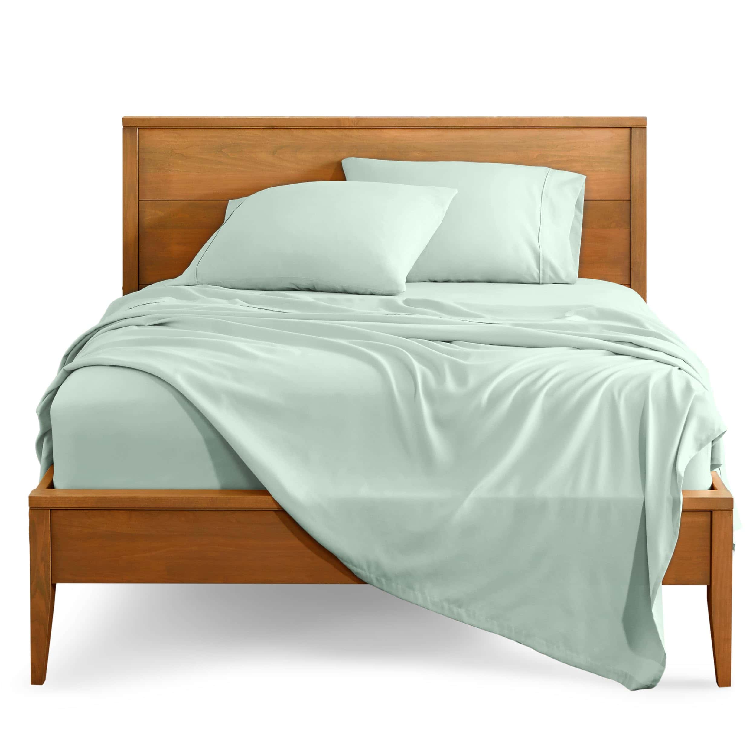 Juego de sábanas Bare Home Twin XL - Tamaño -Mint Primavera