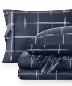 Juego de sábanas Twin XL Bare Home - Lujo -Cuadros Modernos