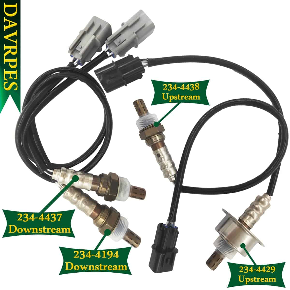 DAVRPES 4PCS 234-4429 234-4438 234-4437 234-4194 Sensor de - Imagen 3