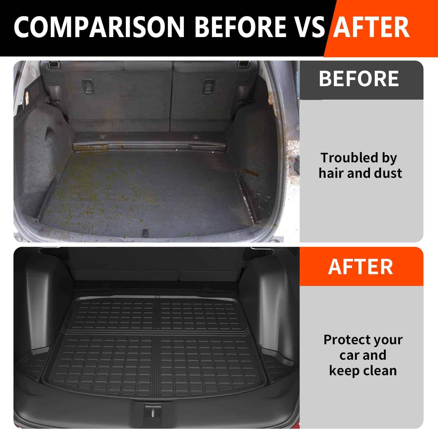 Tapete de Maletero Compatible con Honda CRV 2017-2022 - Imagen 4