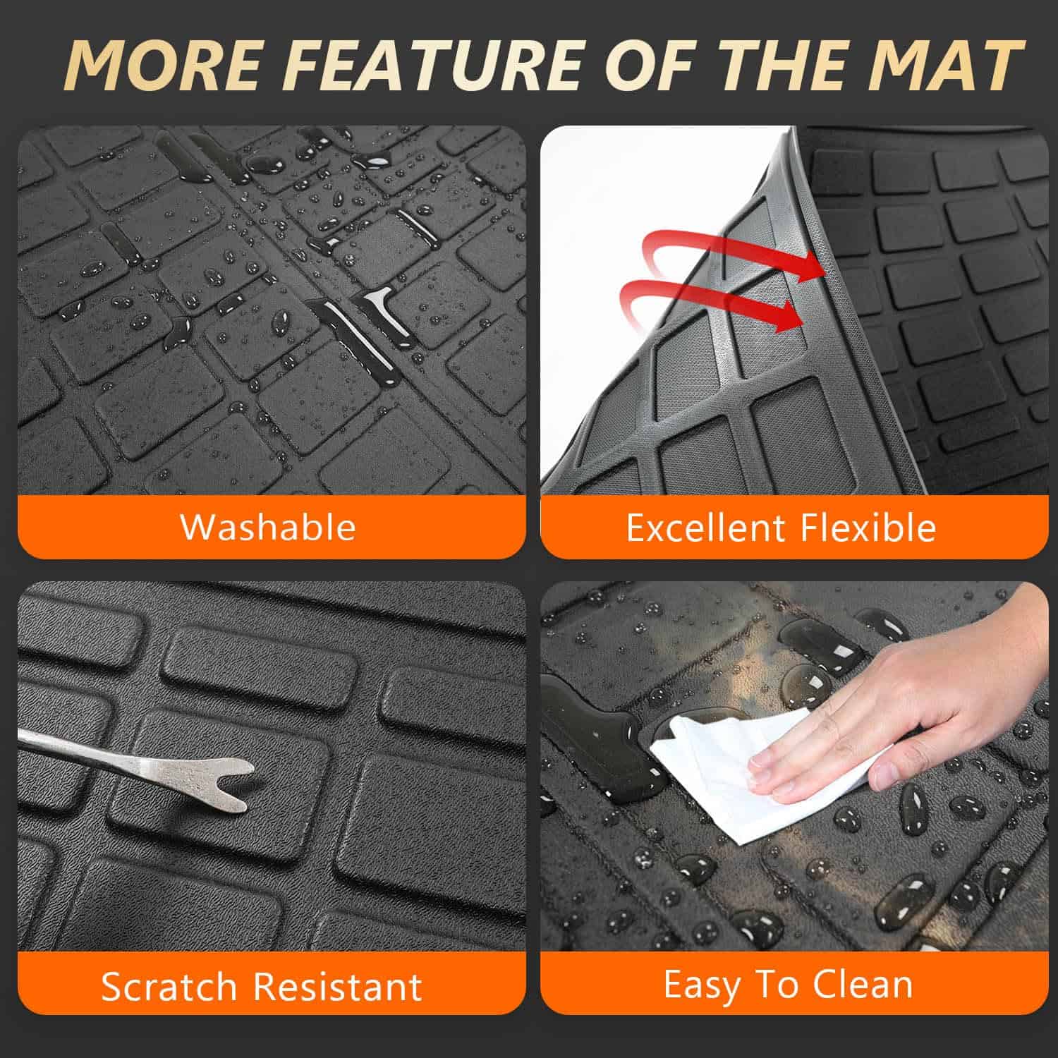 Tapete de Maletero Compatible con Honda CRV 2017-2022 - Imagen 6