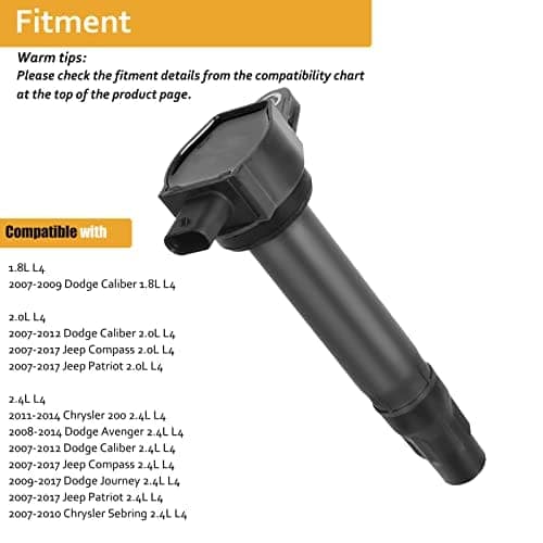 Bobina de encendido y bujías para Jeep Patriot Compass, - Imagen 5