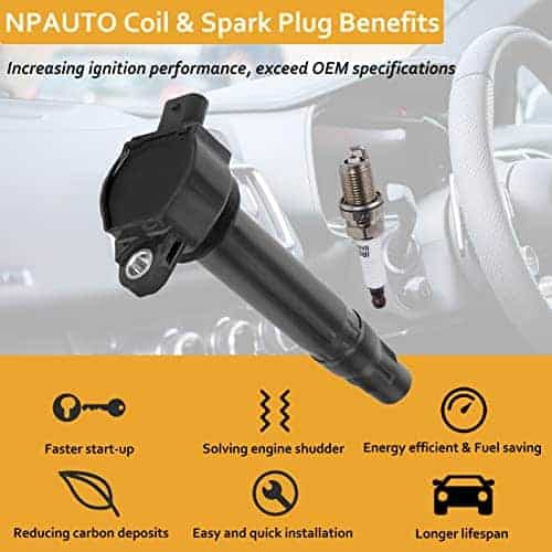 Bobina de encendido y bujías para Jeep Patriot Compass, - Imagen 3