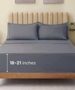 Set de Sábanas LuxClub 7 PC Split King Deep Pockets 18"