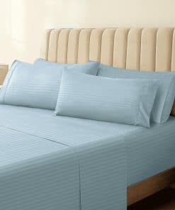 Juego de sábanas LuxClub de 4 piezas para cama tamaño