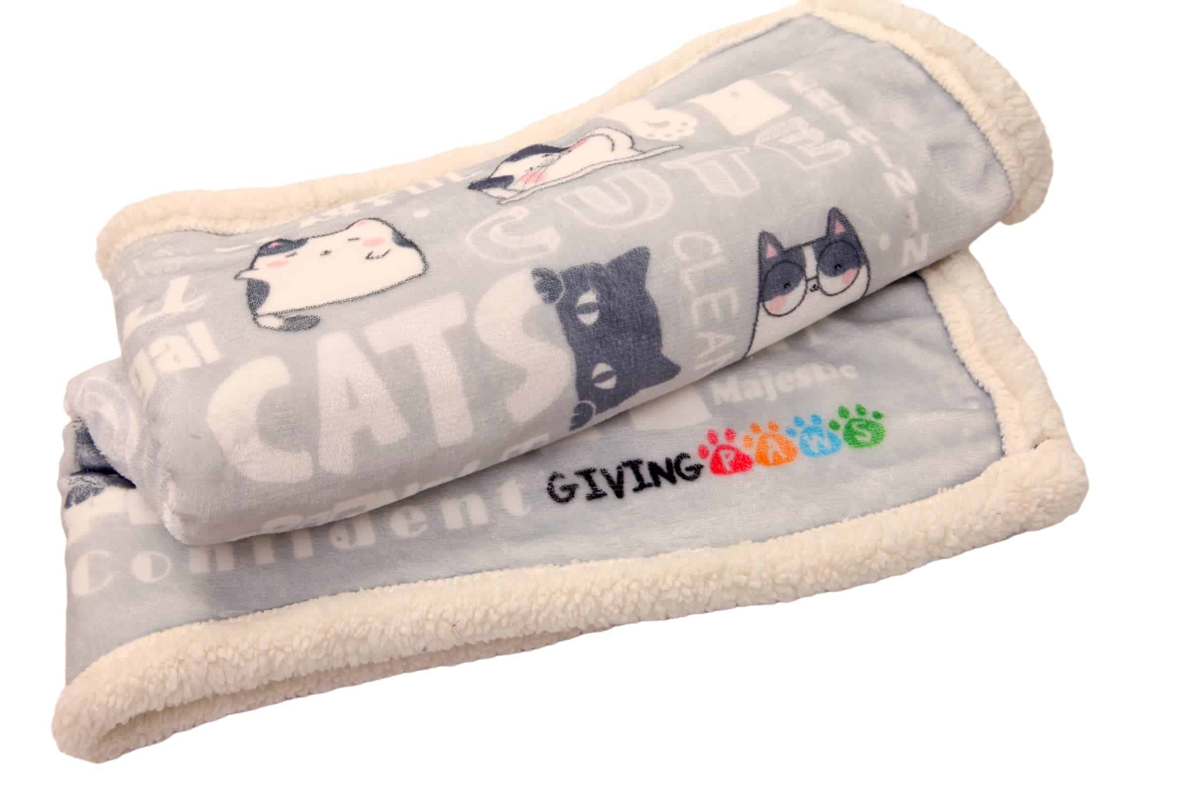 Manta de Gato de Sherpa - Ayuda a Mascotas sin Hogar - - Imagen 5