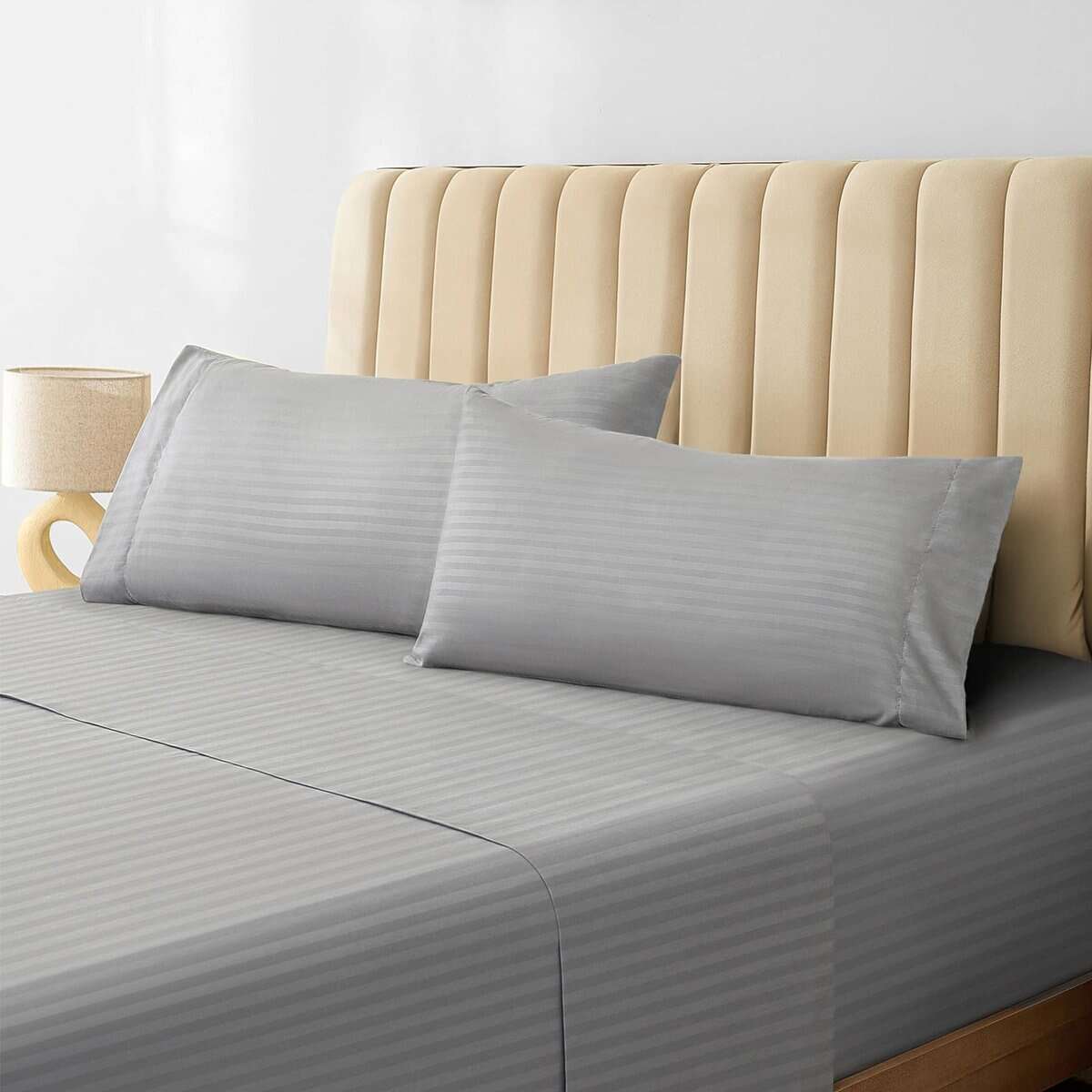 Juegos de sábanas a rayas LuxClub, 3 PC Sábanas a rayas