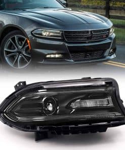 FIONE - Ensamblaje de faros para Dodge Charger 2015-2021