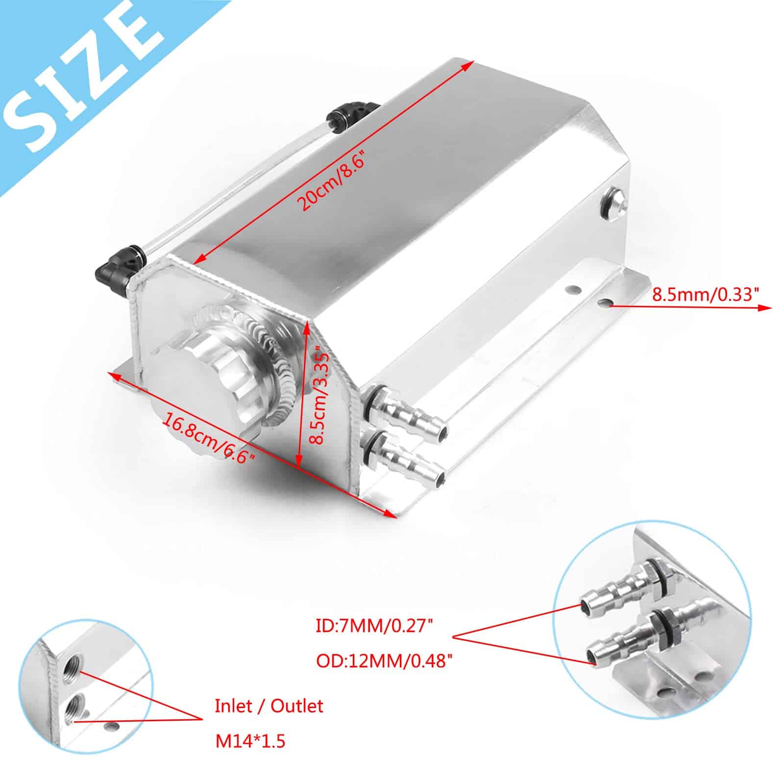 Depósito de expansión de refrigerante del radiador - Imagen 3