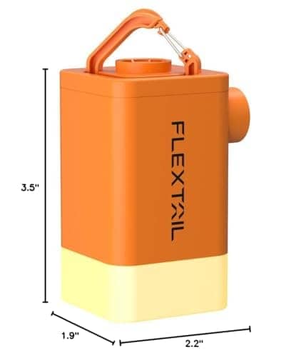 Bomba de Aire Eléctrica FLEXTAILGEAR MP2Plus Ultraligera - Imagen 9