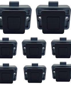 Cerraduras de gabinete RV TANFEI, Botón de metal, Perilla