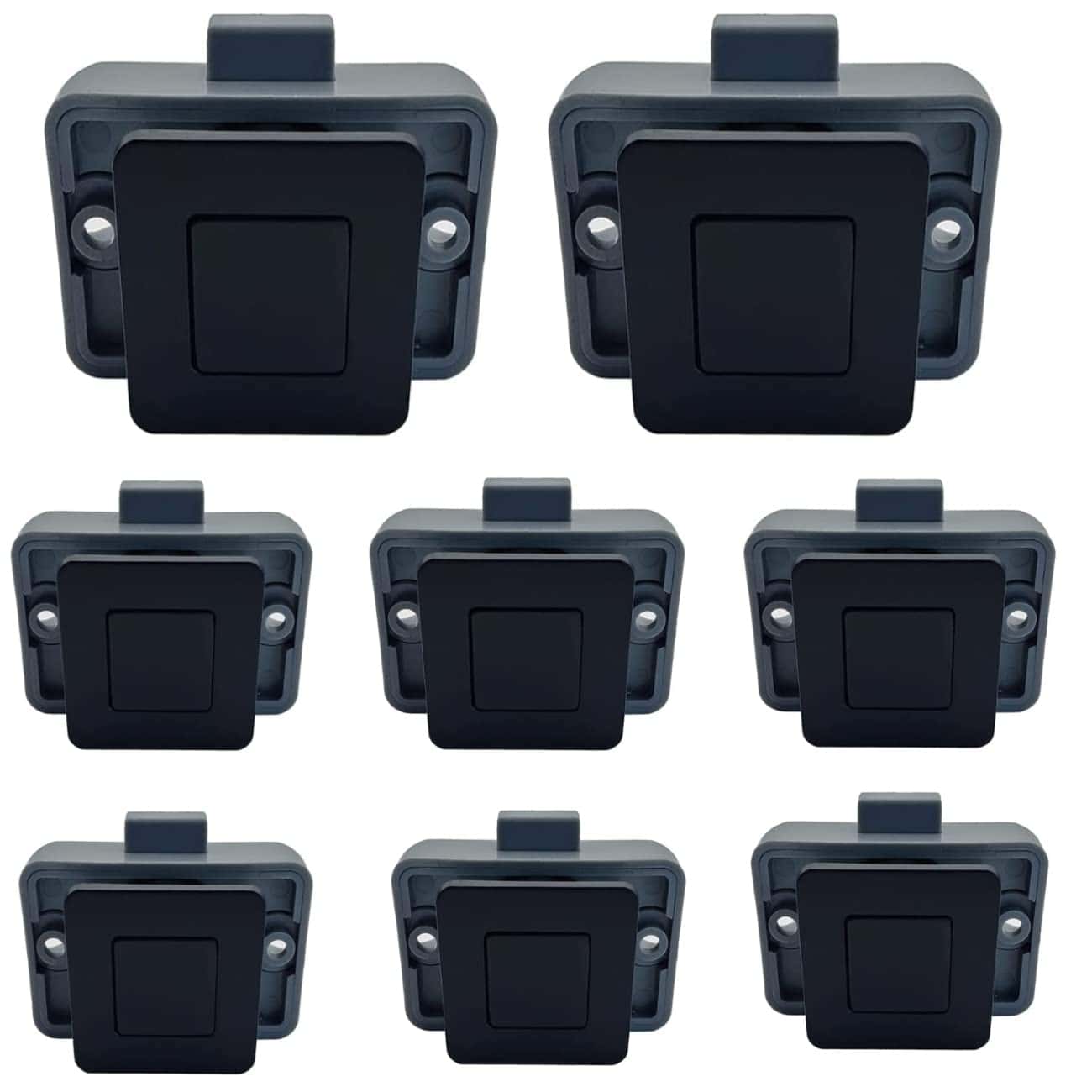 Cerraduras de gabinete RV TANFEI, Botón de metal, Perilla