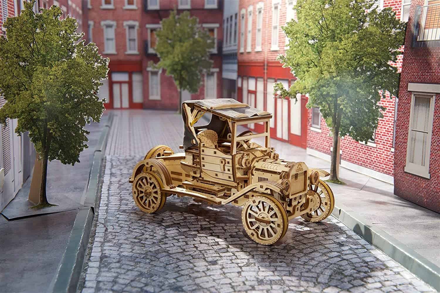 Kit de coche clásico UGEARS - Rompecabezas en 3D para - Imagen 6