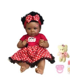Muñecas Reborn Idoreborn, 22 Pulgadas -Negro