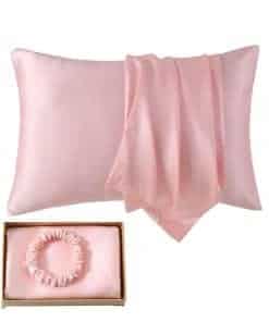 Funda de Almohada de Seda Natural de Grado 6A 100% Pura de