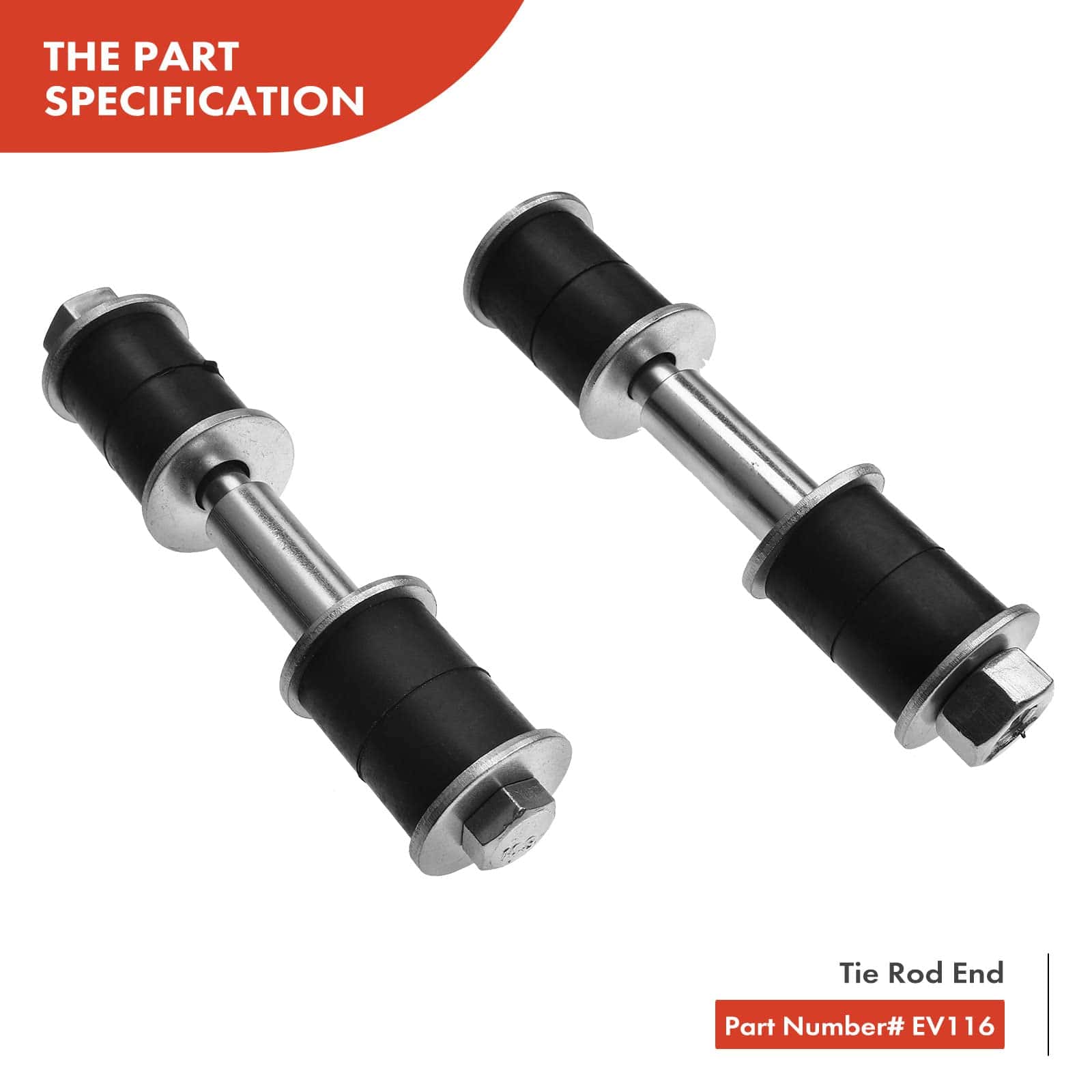 Conjunto Premium de 12, Enlace de Barra Estabilizadora - Imagen 8