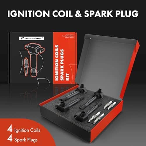 Conjunto A-Premium de 4 Bobinas de Encendido y Bujías de - Imagen 3
