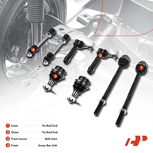 Conjunto Premium de 8, Barra Estabilizadora Delantera, - Imagen 3