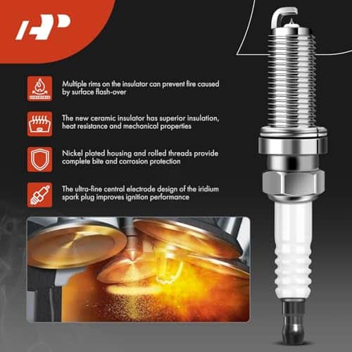 Conjunto de 4 Paquetes de Bobina de Encendido y Bujías de - Imagen 6