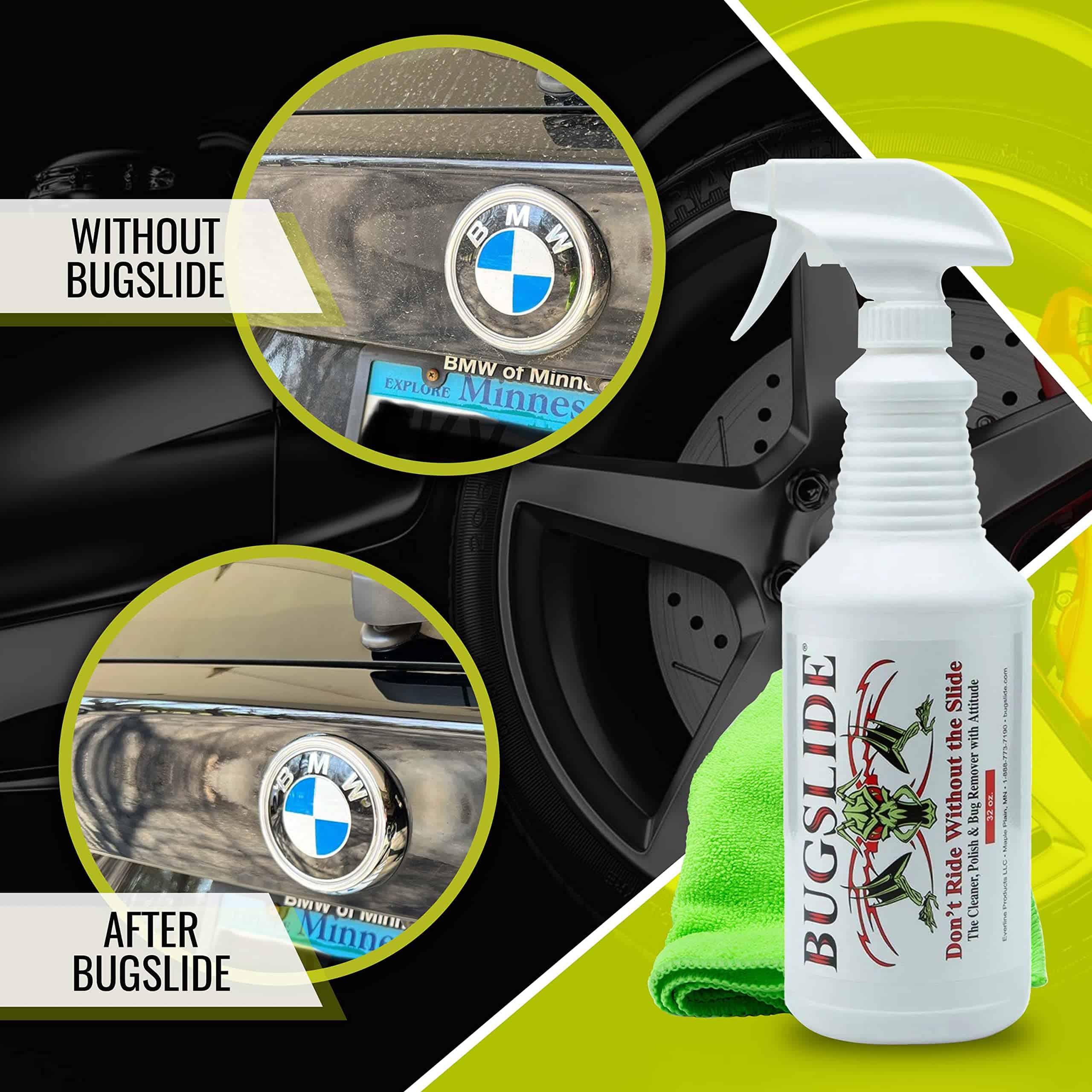 Kit de Detallado de Coche BugSlide 32 Oz con Toalla de - Imagen 3
