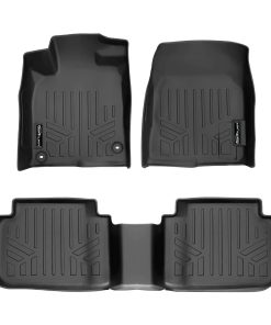 Juego de tapetes para piso SMARTLINER a medida, negro, para