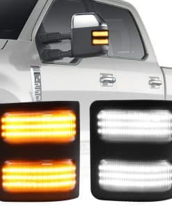 Ford Luces LED de Espejo Lateral Luz de Giro Luces Diurnas