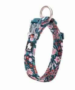 Collar para Perro Chai's Choice Grande (Azul Floral) |
