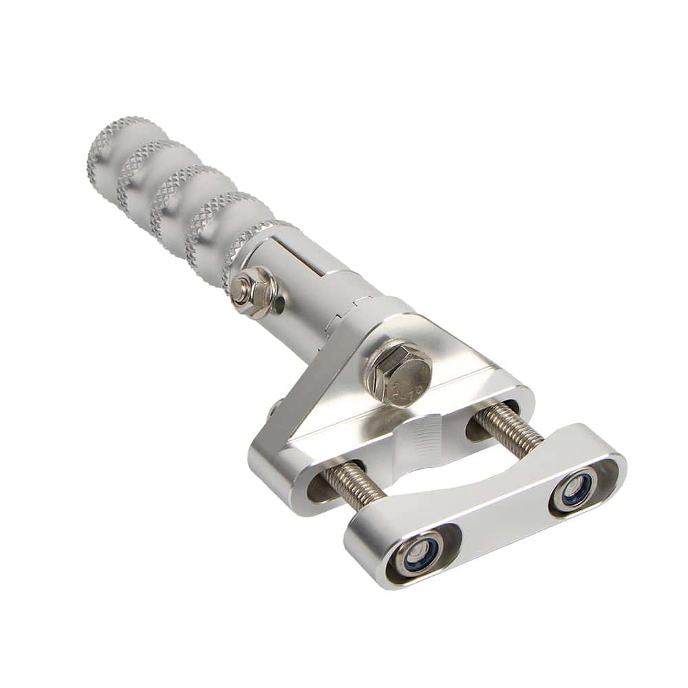 MYIADV Reposapiés de motocicleta Plegables Aleación de - Imagen 4