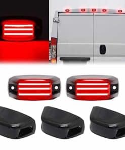 Conjunto de 5 luces LED de techo trasero de reemplazo para