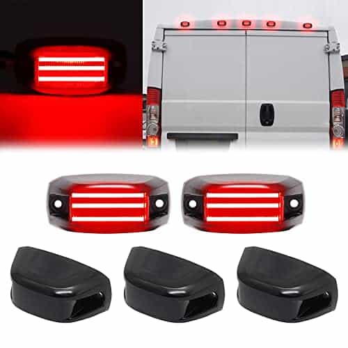 Conjunto de 5 luces LED de techo trasero de reemplazo para