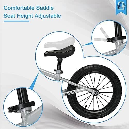 Bicicleta de Equilibrio de 16 Pulgadas para Niños Grandes - Imagen 5