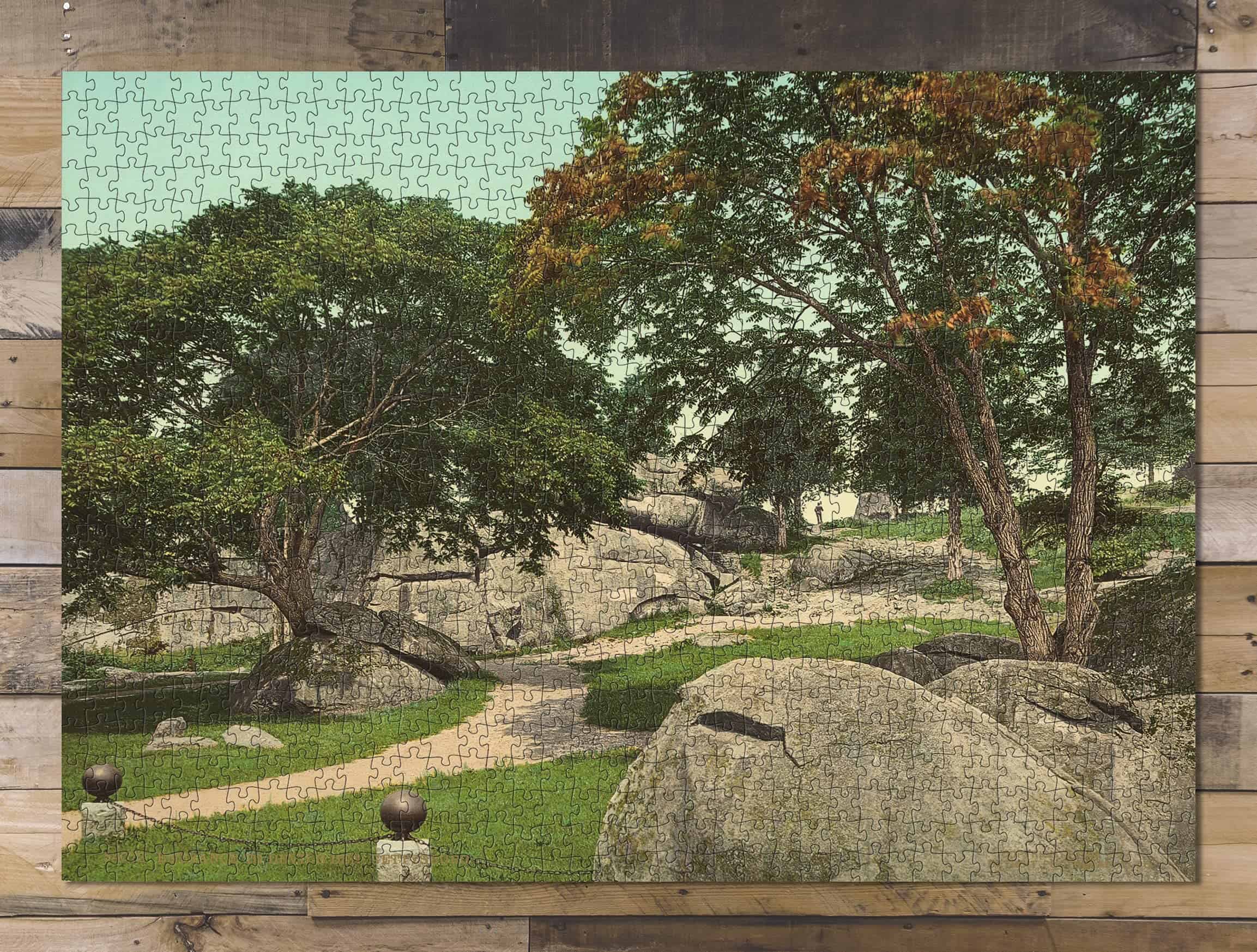 Rompecabezas de 1000 piezas 1903 | Entrada a Devil's Den | - Imagen 10