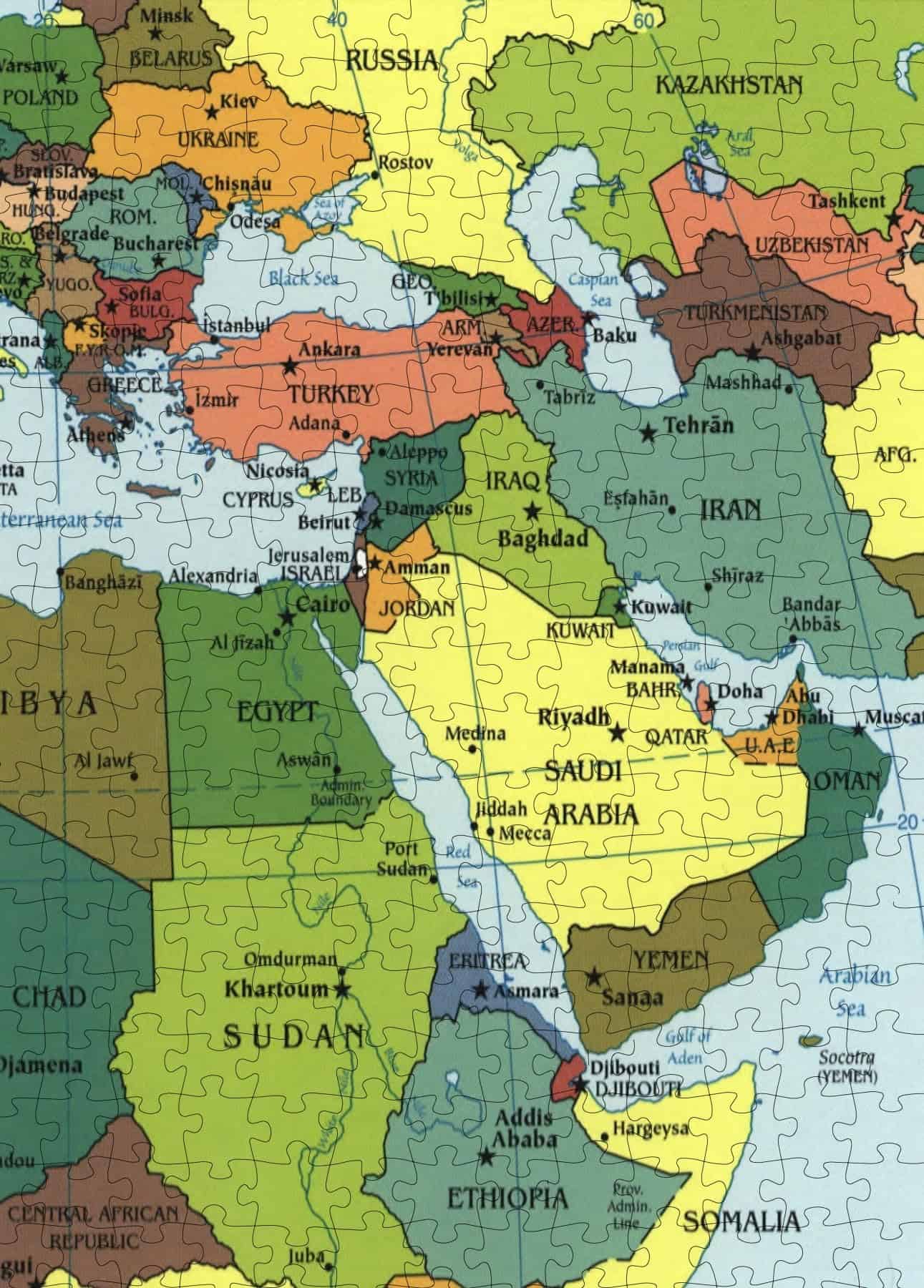 Rompecabezas del Mapa de África de 2001 | 1000 Piezas para - Imagen 6