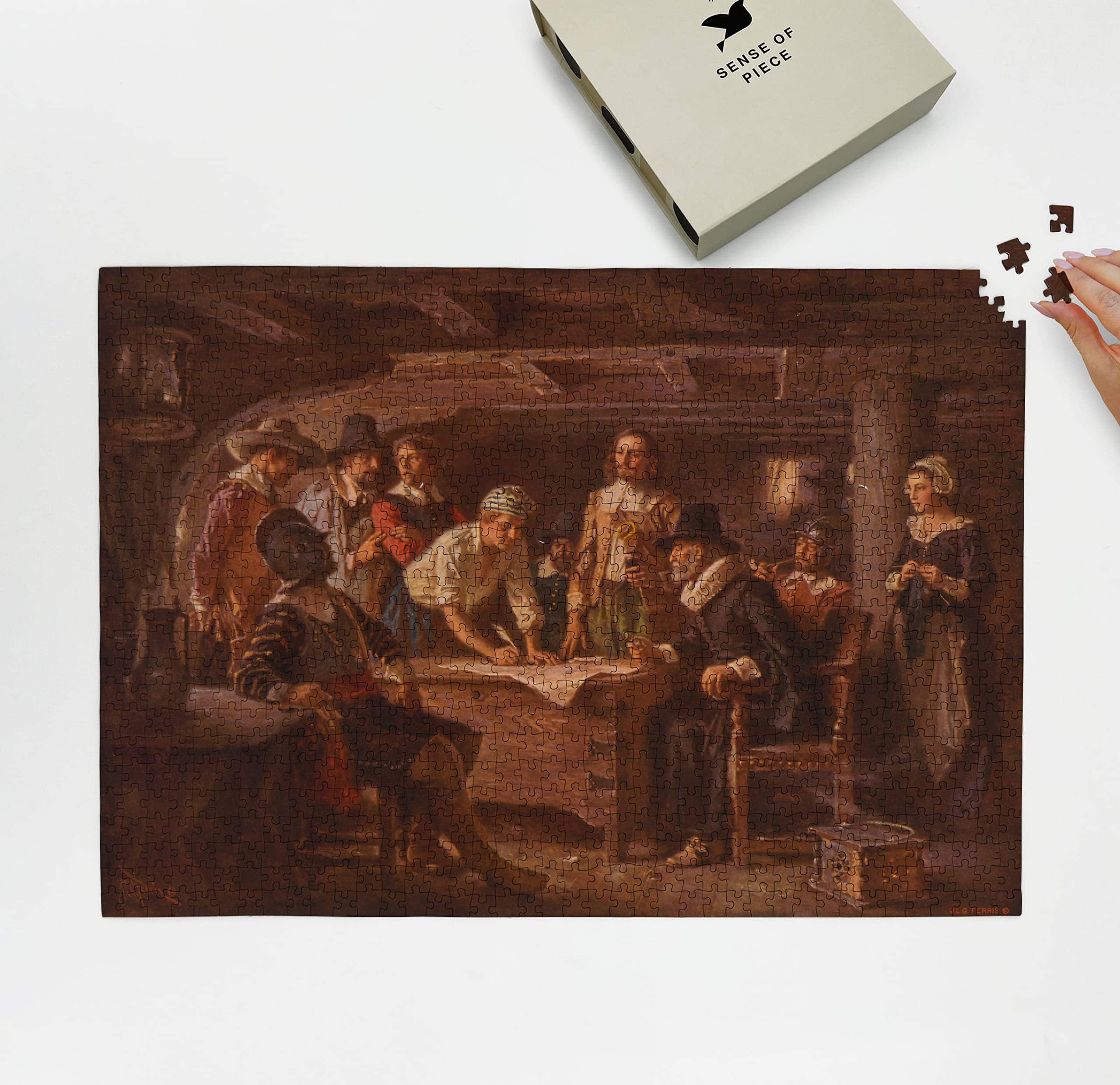 Rompecabezas para Adultos de 1000 Piezas 1620 El Compacto - Imagen 3