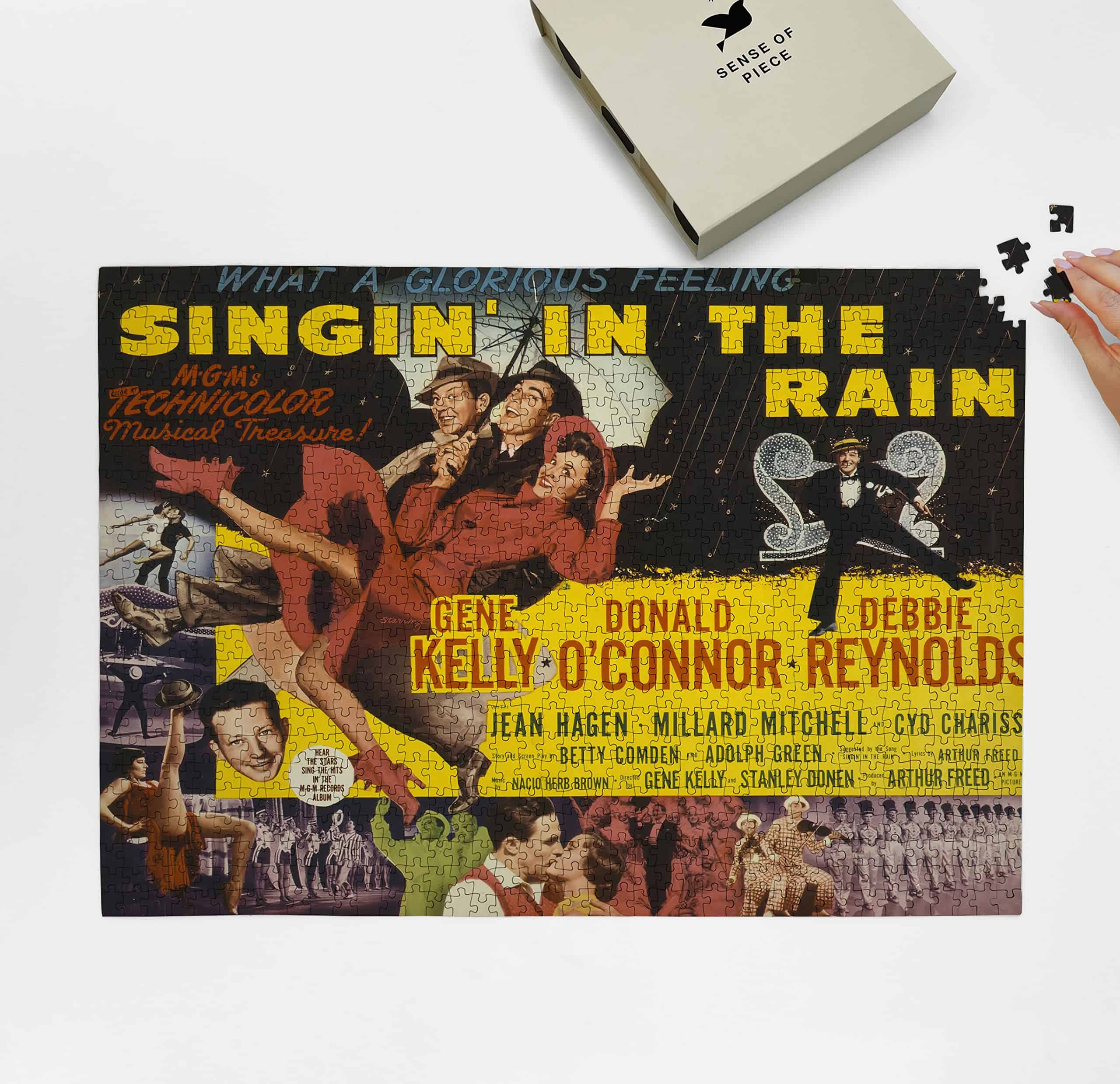 Rompecabezas para Adultos Singin' in The Rain de 1000 Piezas - Imagen 3