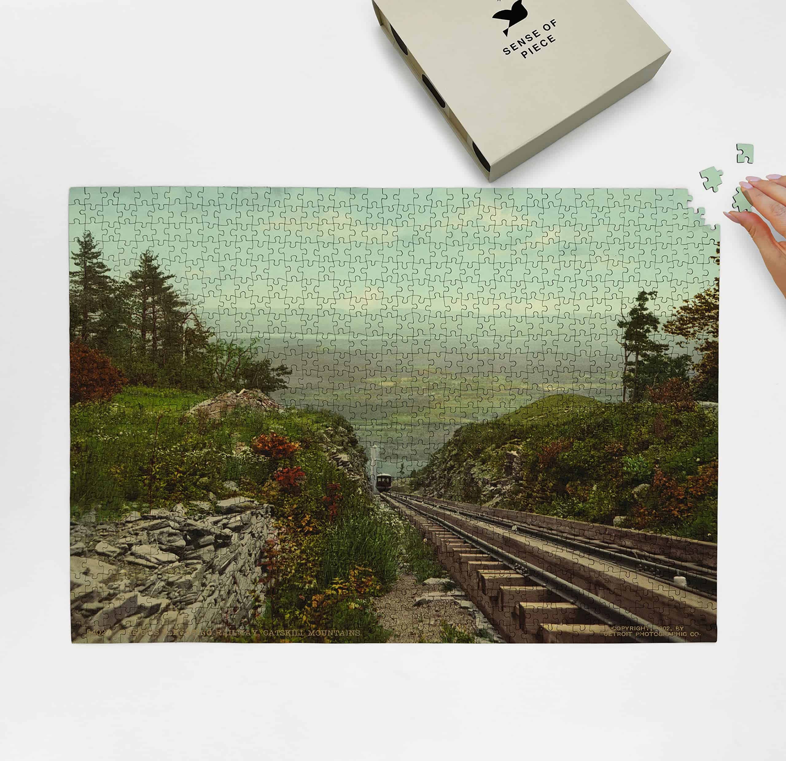 Rompecabezas 1000 Piezas The Otis Elevating Railway, - Imagen 3