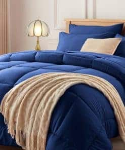 Juego de Cama Newspin Queen en una Bolsa - 7 Piezas Set de