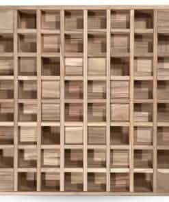 Panel de Difusor Acústico de Madera - Paneles de Madera