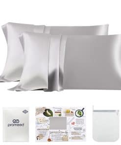 Funda de Almohada de Seda PROMEED 23 Momme Paquete de 2 con