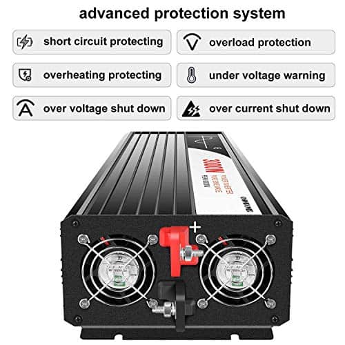 Inversor de Onda Sinusoidal Pura Xijia 3000W (Potencia Pico - Imagen 9
